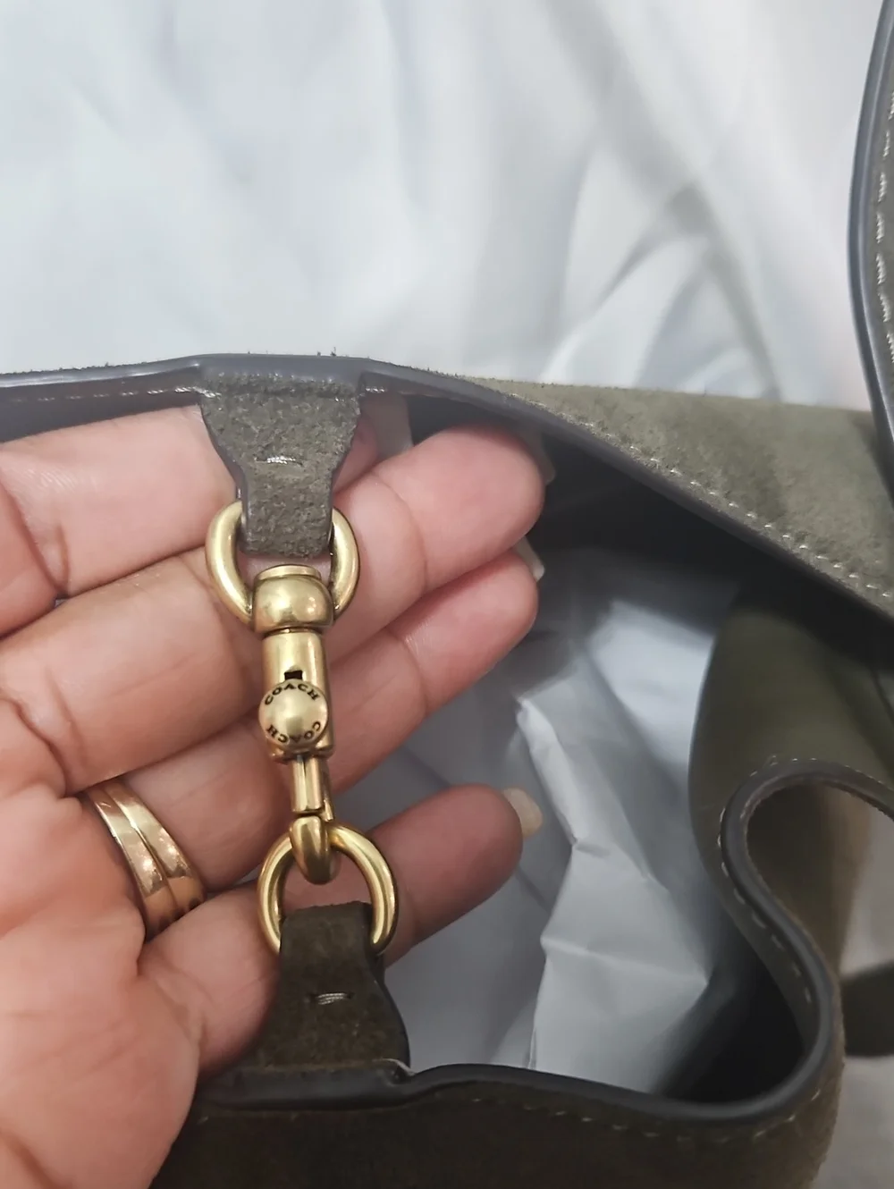 Coach bucket everyday use